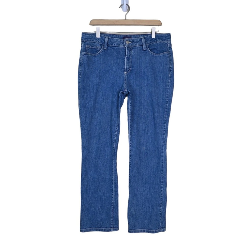 NYDJ Womens 16 Petite Straight Leg Jeans